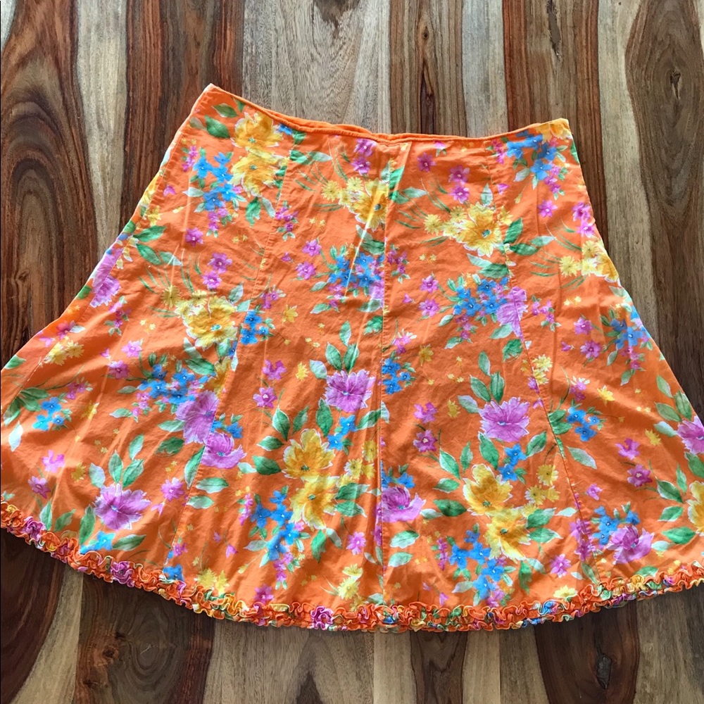 Jones New York spring floral skirt - 18W
